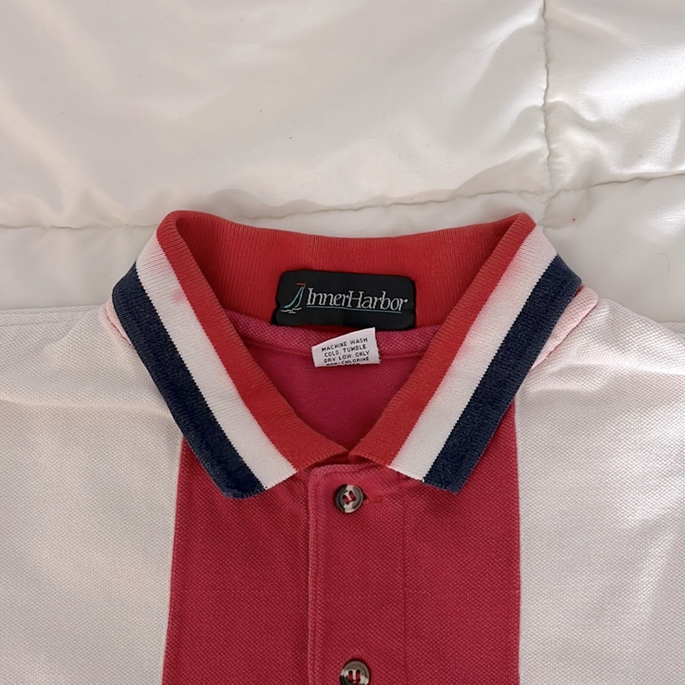 Vintage Men’s Inner Harbor Bud Racing Polo - Picture 5 of 6